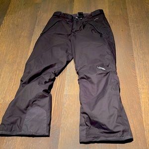 Snow pants- great shape- Velcro adjustable at waist.